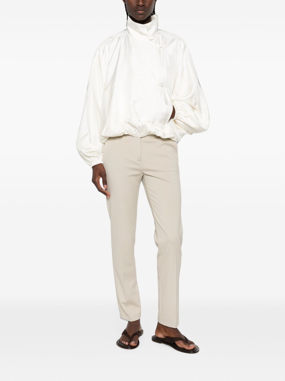 slim tailored trousers 100155 A3NVD23 PINKO