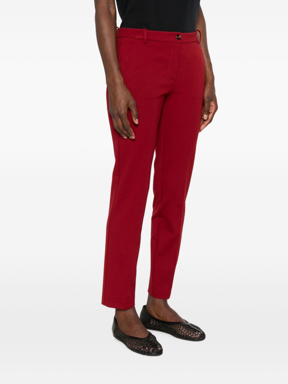 slim tailored trousers 100155 A3NVR59 PINKO