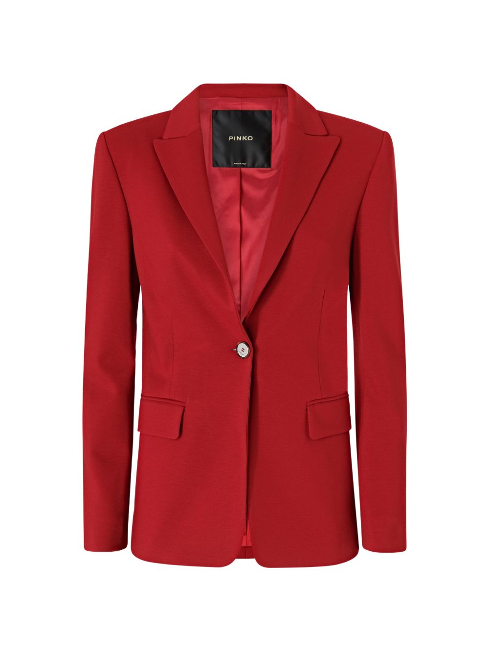 New Signum Single-Breasted Blazer 104903 A3AHR59 PINKO