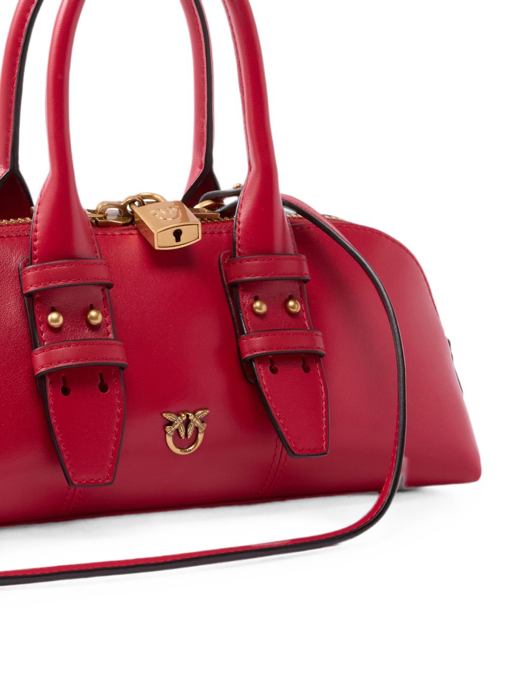 Small leather Escape Bag 105334 A0QOR59Q PINKO