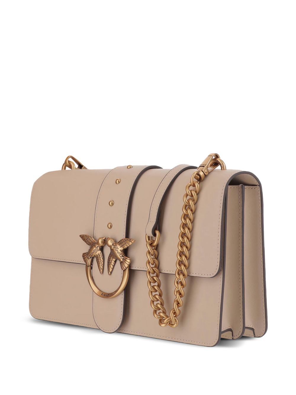 Love Bag One medium leather handbag 105857 A0F1C50Q PINKO