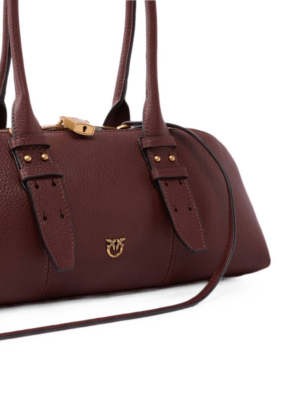 Escape Bag Horizontal large shoulder bag in full-grain leather 106169 A3CXL88Q PINKO