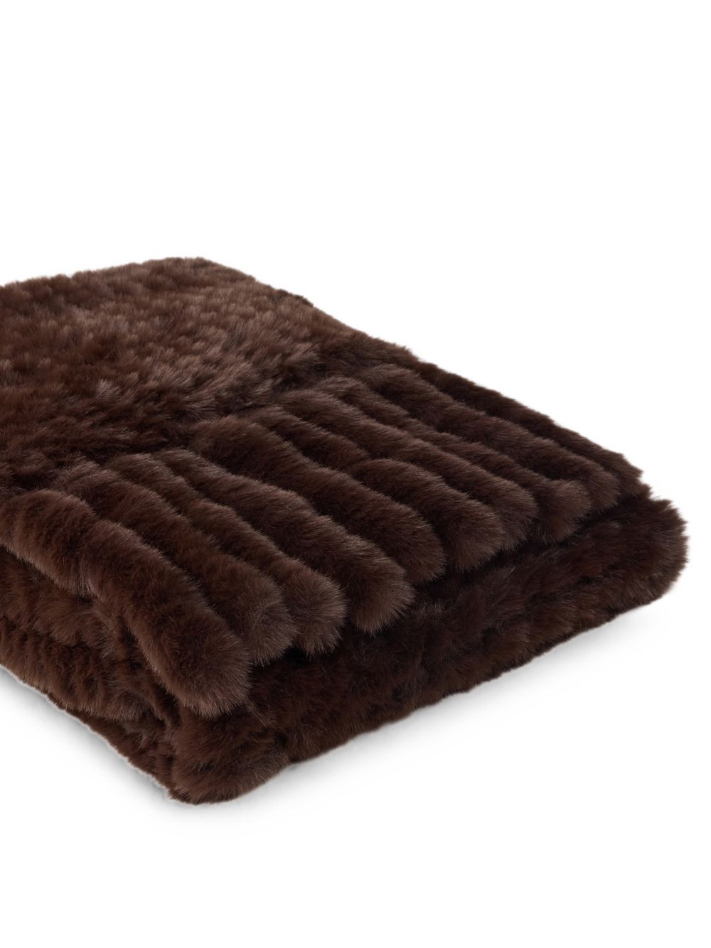 Faux fur maxi scarf 107079 A3EHL72 PINKO