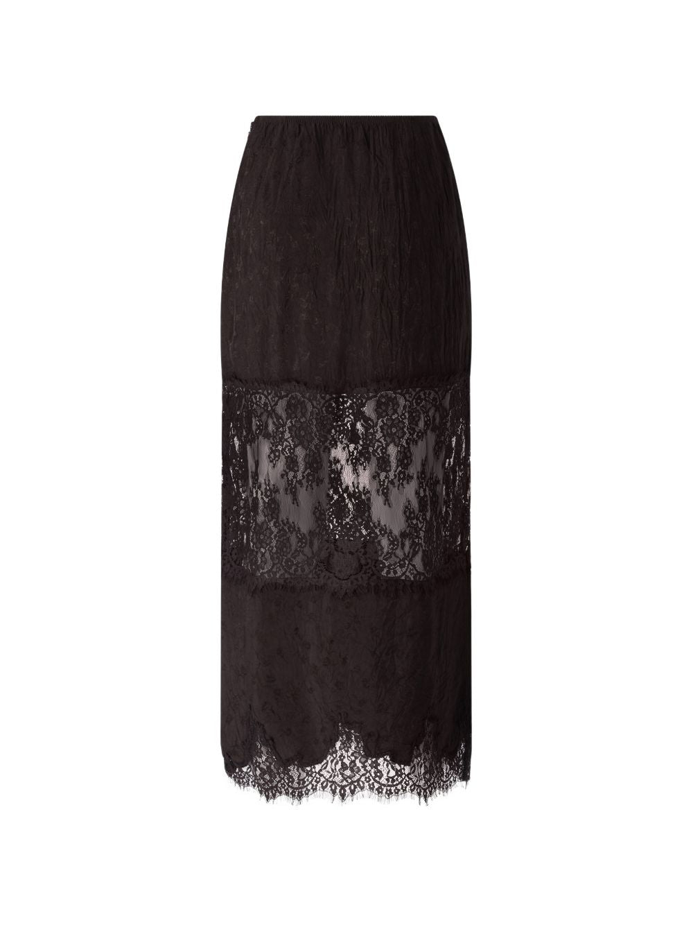 Lace pencil skirt 107148 A3FCL72 PINKO