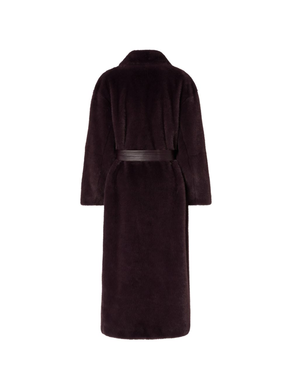 Long faux-fur coat 107168 A3FKL72 PINKO