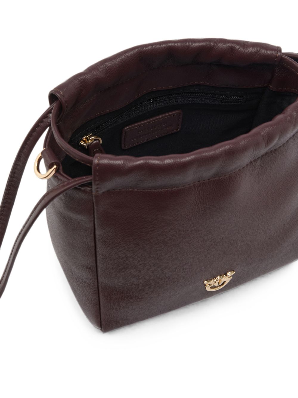LOVE BIRDS leather bag 107635 A3M7W34Y PINKO