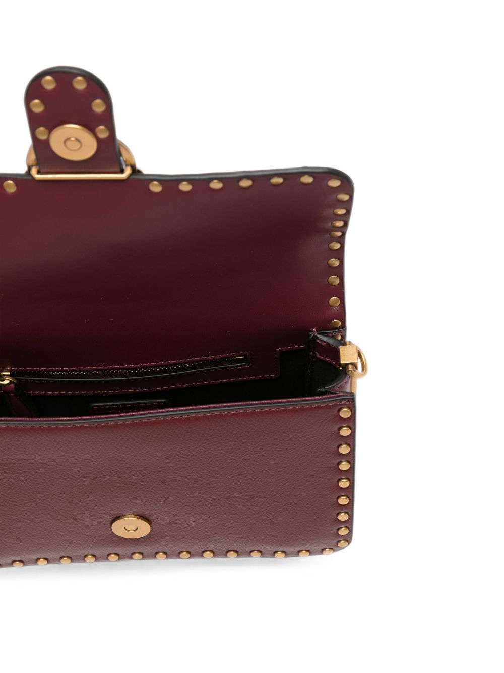 Small embellished Love Birds shoulder bag 107665 A2JGWW5Q PINKO