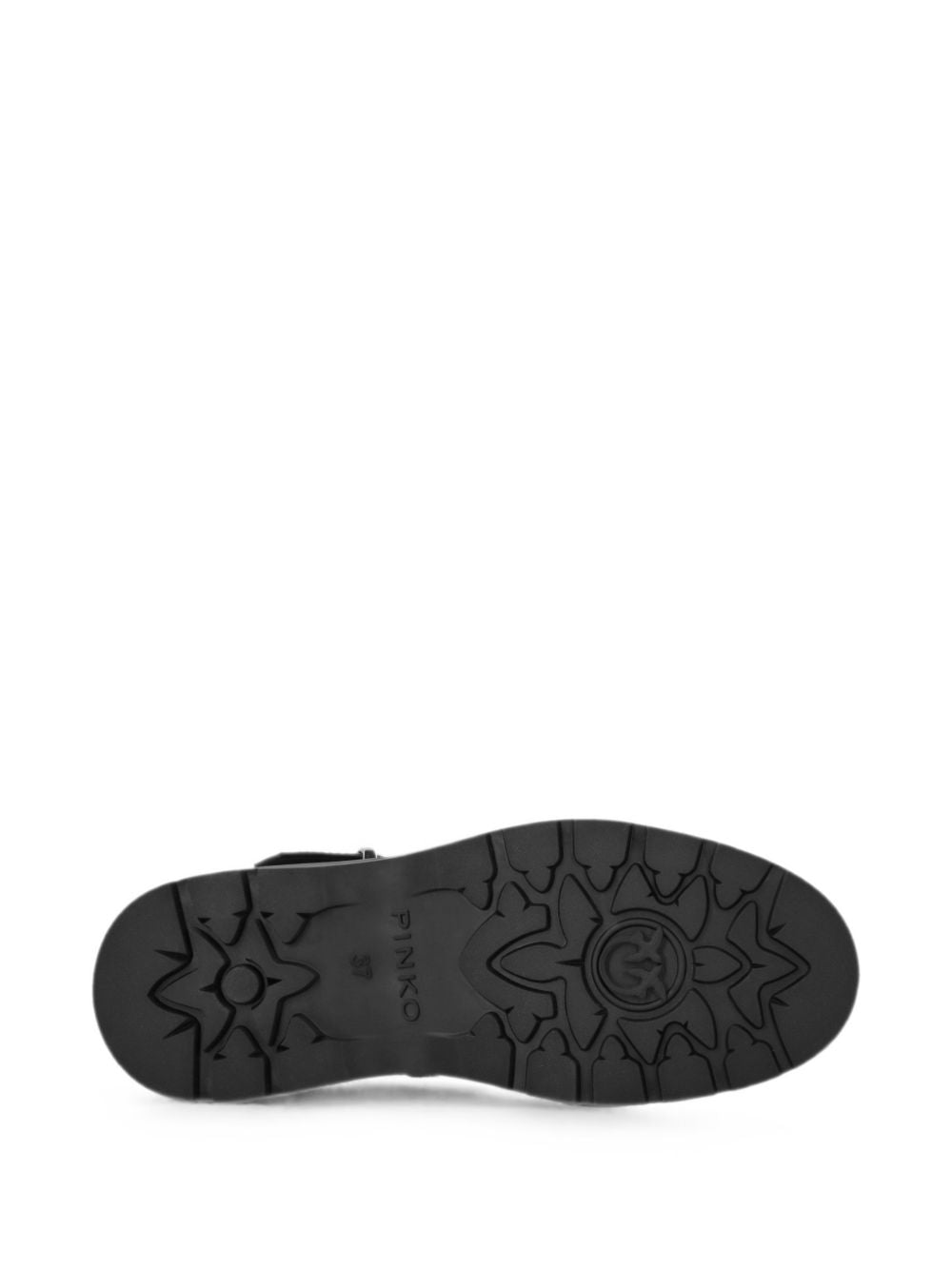 logo-strap buckle-fastening boots SD0605 E007Z99 PINKO