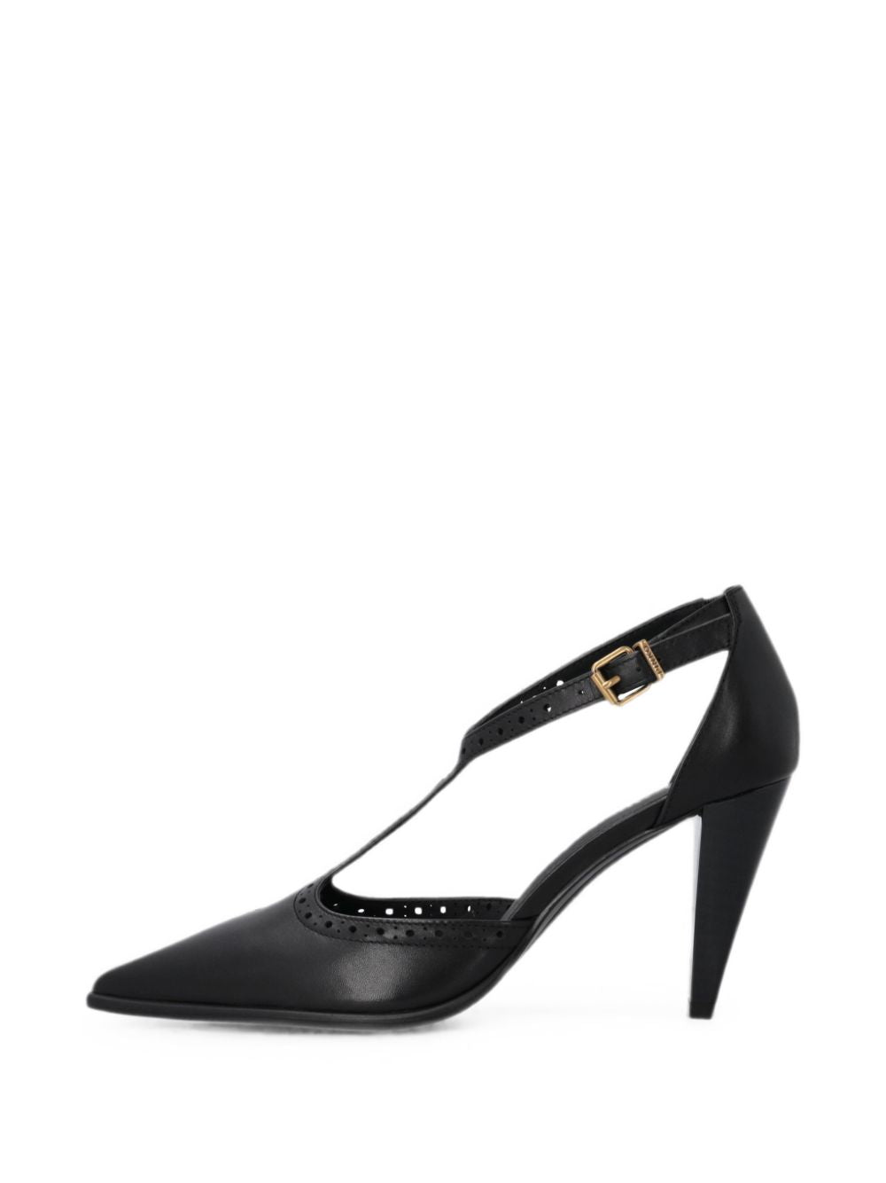 brogue-detail T-bar pumps SD0651 P001Z99 PINKO
