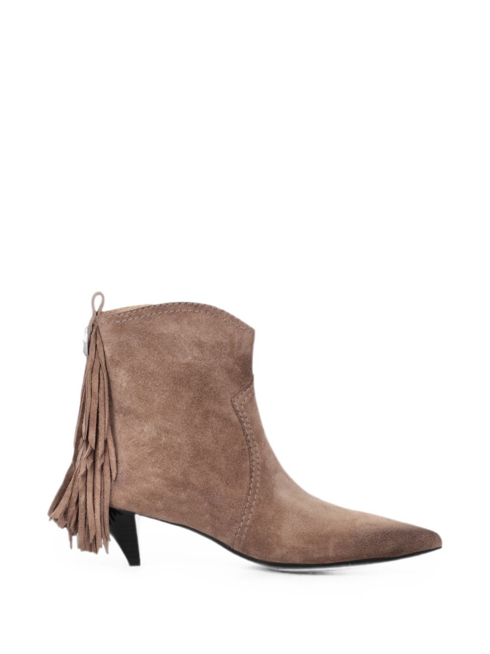 fringe-detail suede ankle boots SD0653 P151L15 PINKO