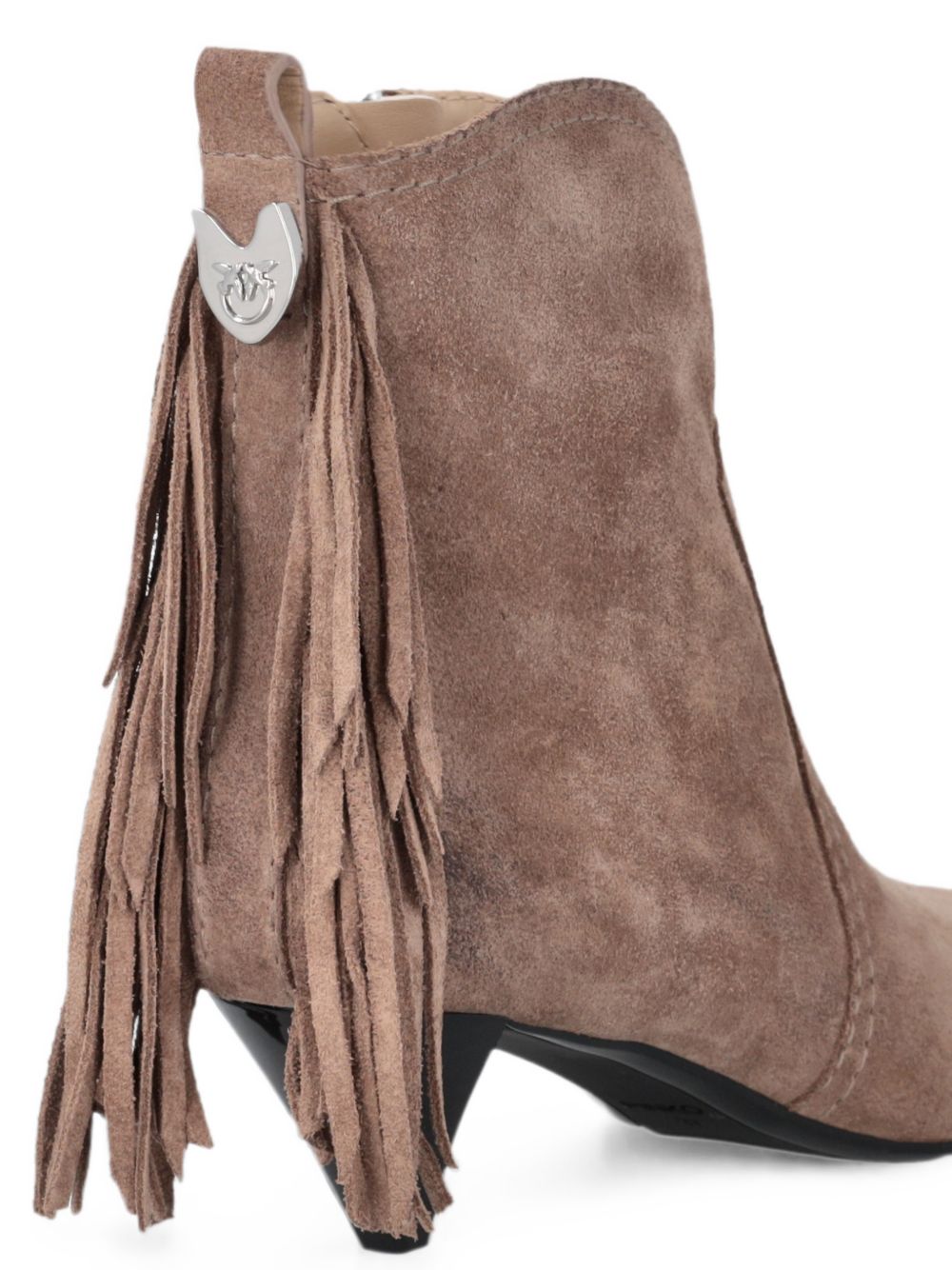 fringe-detail suede ankle boots SD0653 P151L15 PINKO