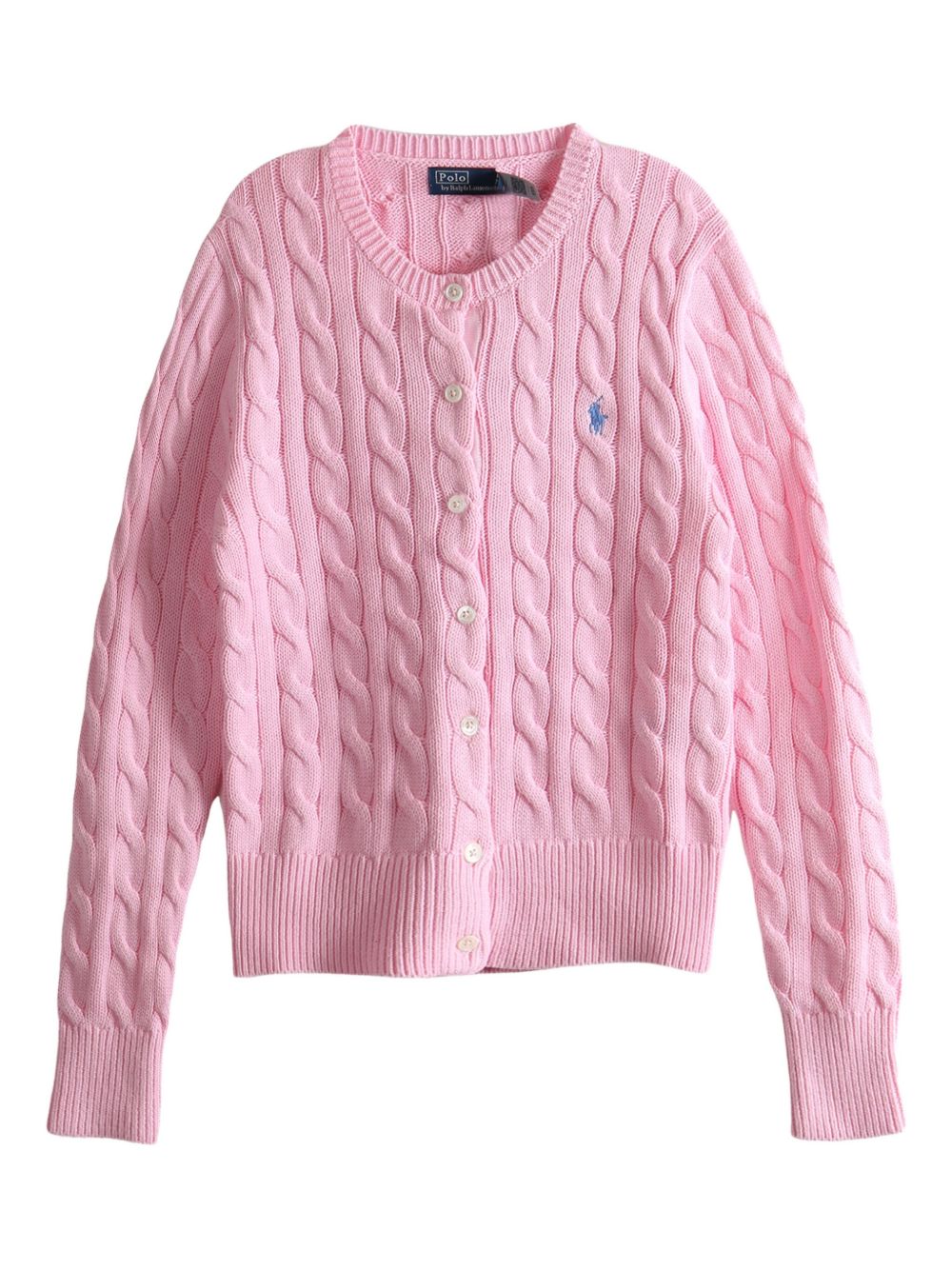 cable-knit cardigan 211971868010 CARMEL PINK POLO RALPH LAUREN