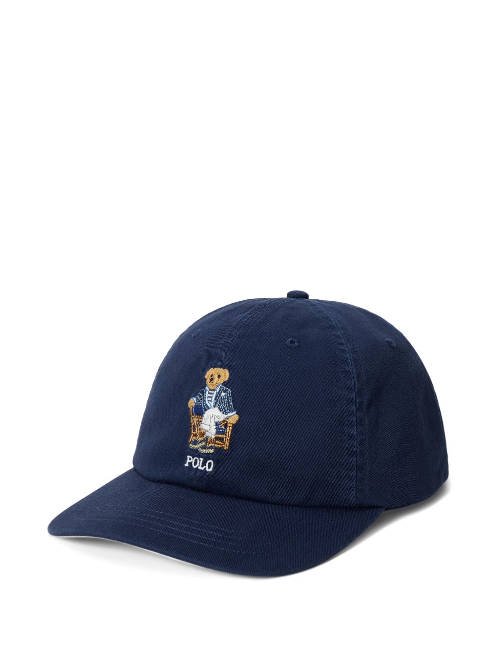 Polo Bear cotton twill ball cap 211B28119001 NEWPORT NAVY W/ NEWPORT POLO RALPH LAUREN