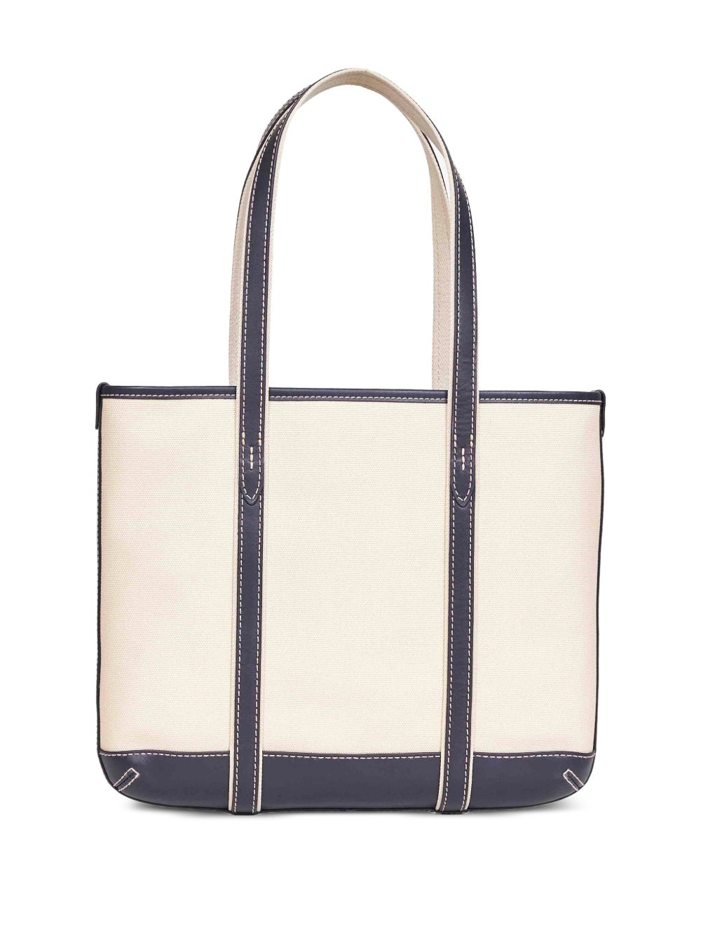 embroidered tote bag 428P03085002 ECRU/NAVY POLO RALPH LAUREN