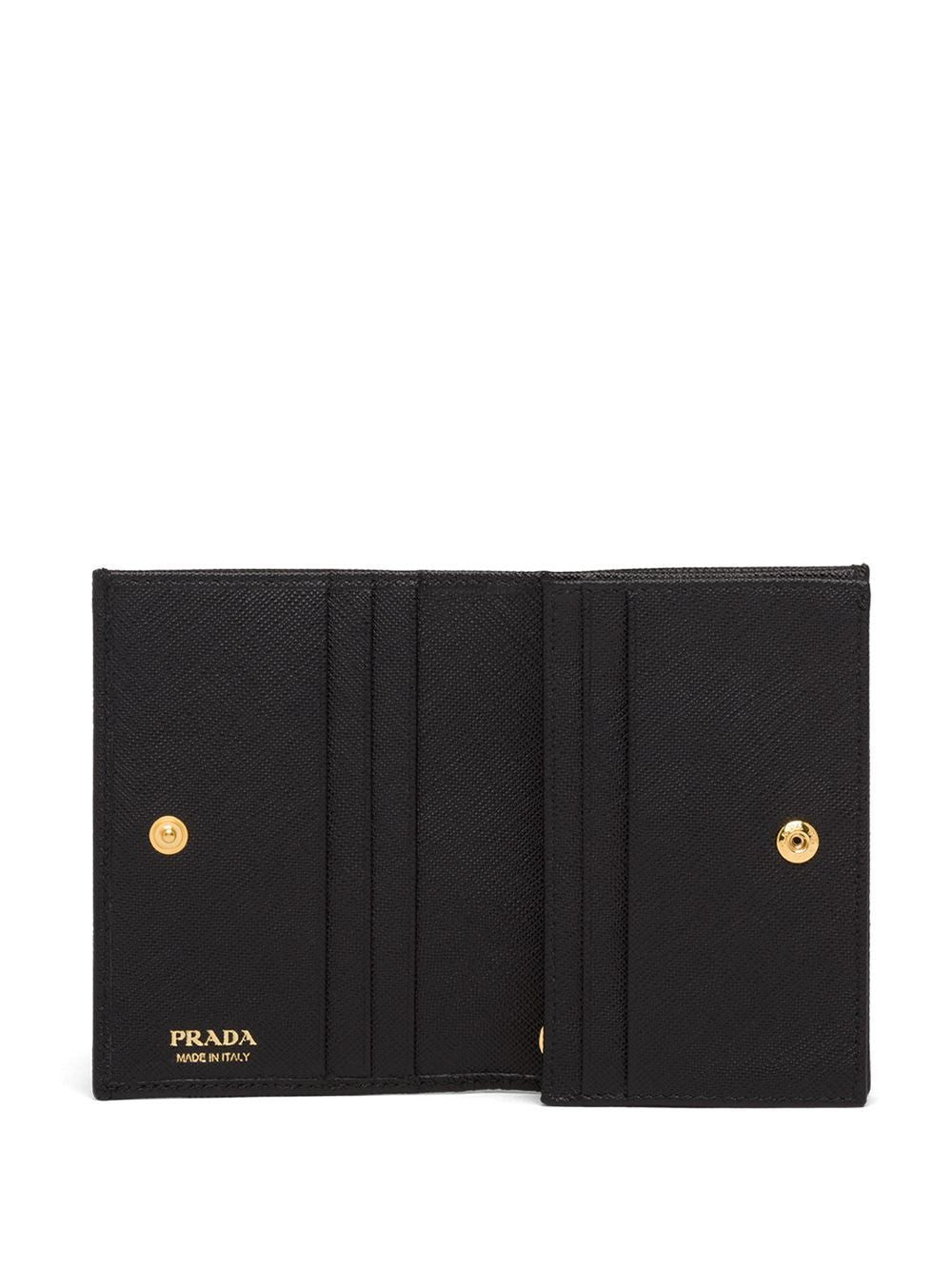 Small saffiano leather wallet 1MV021QHH F0002 PRADA