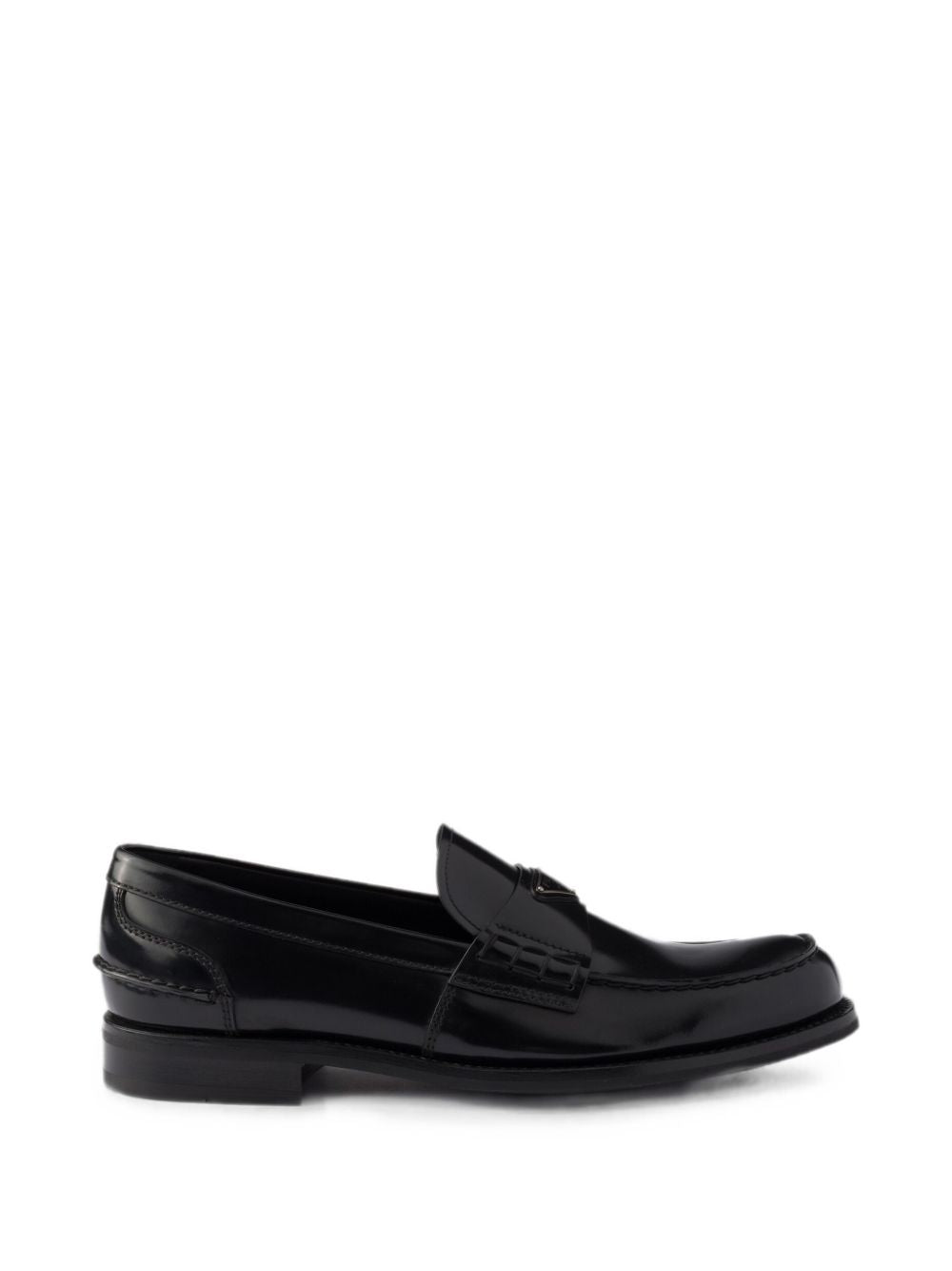 Brushed leather loafers 2DB223055 F-X000F0632 PRADA