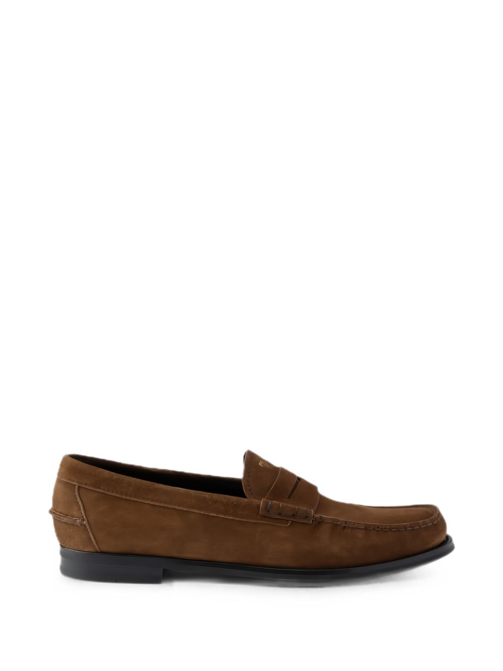Vintage-effect suede loafers 2DB239054 F-X000F0324 PRADA