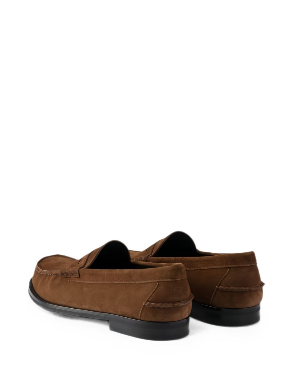 Vintage-effect suede loafers 2DB239054 F-X000F0324 PRADA
