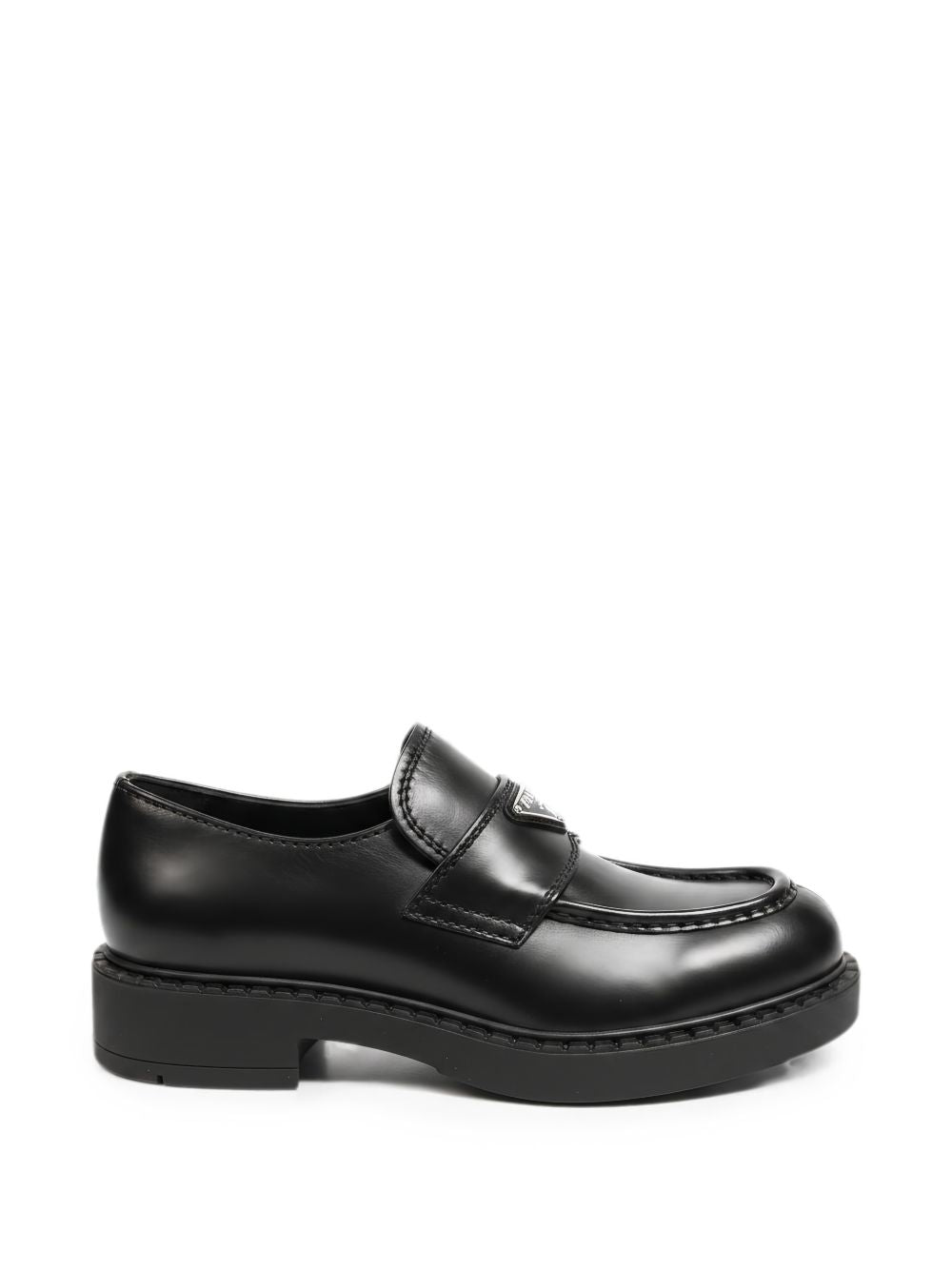 Men's leather loafers 2DE1273ZPQ F-G000F0002 PRADA