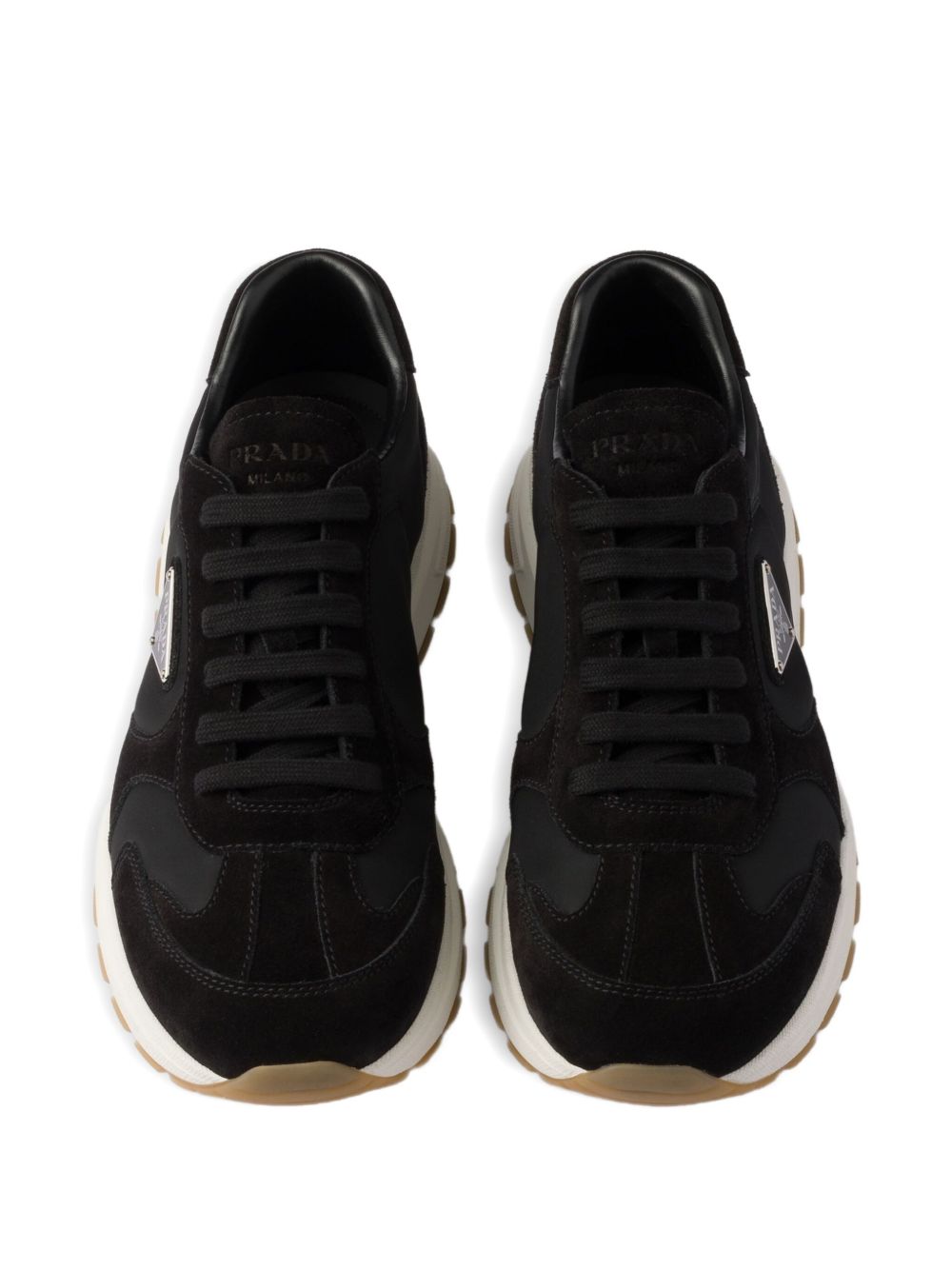Prax suede and Re-Nylon sneakers 2EE455D7R F-G000F0632 PRADA