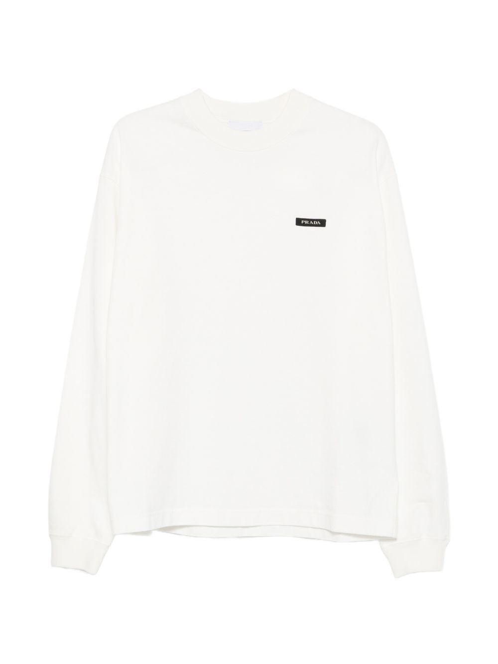 Long-sleeved cotton T-shirt UJL47D6281 S-OOOF0009 PRADA