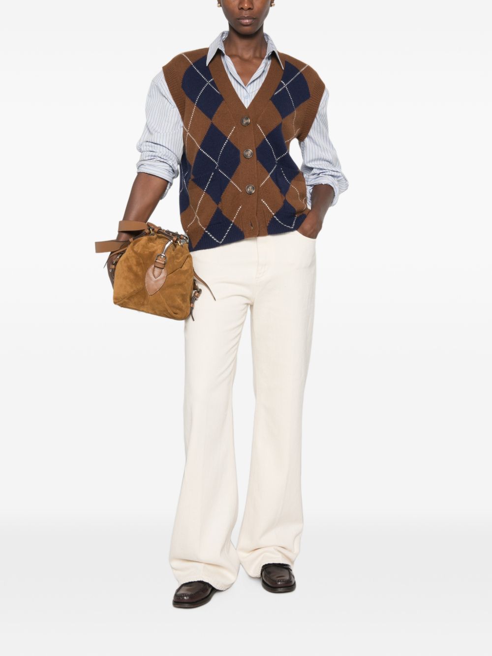 Wide-leg jeans with appliqué SWP0082 TCF01529030 SEAFARER
