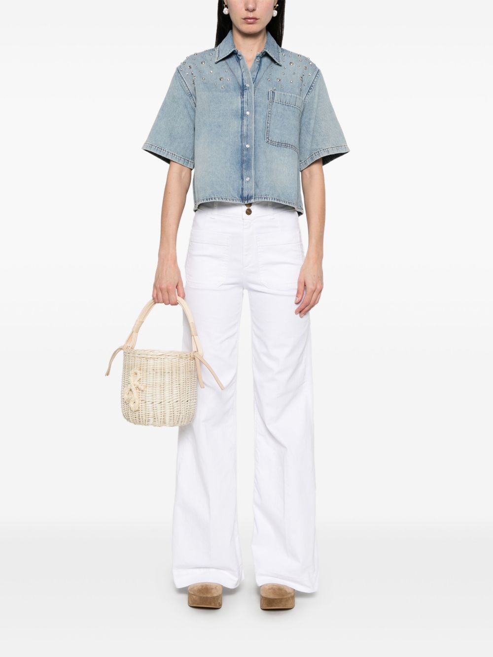 Jane flared jeans SWP0102 TCS00187094 SEAFARER