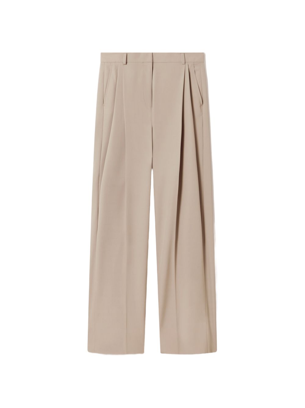 Pleated straight satin trousers 644024 3HU7041128 STELLA McCARTNEY