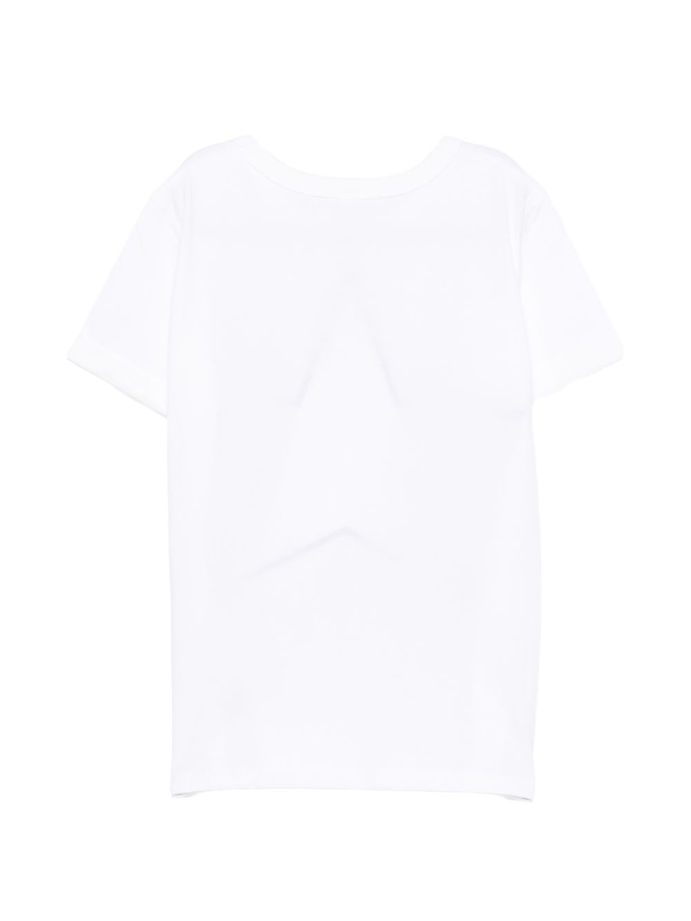 Fringe-detail star-patch T-shirt TZ8A31 Z3772100 STELLA McCARTNEY KIDS