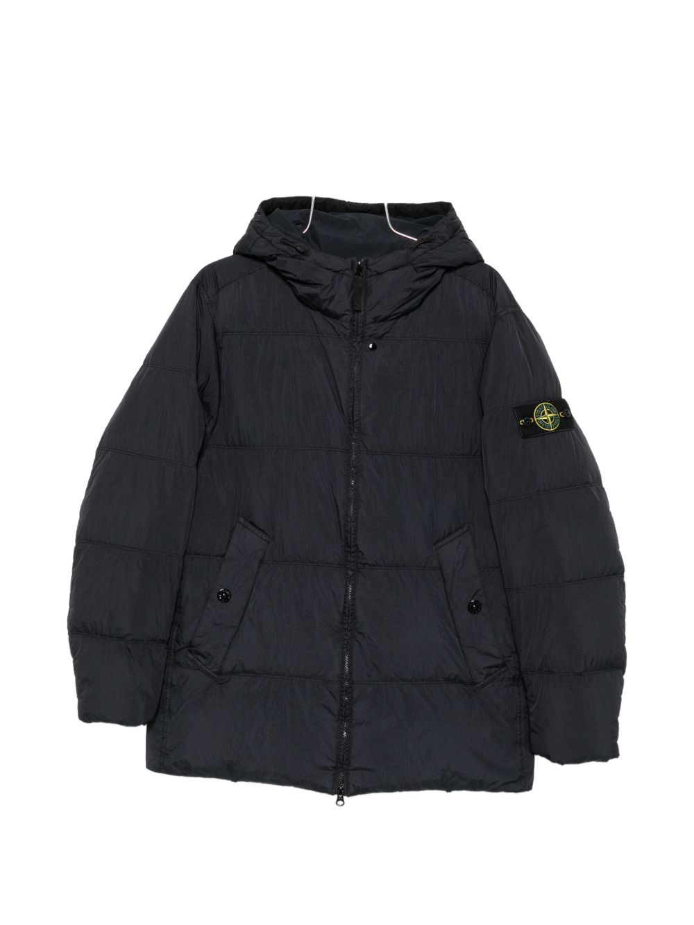 Compass-patch quilted jacket L2S154100037 S0A23V0020 STONE ISLAND