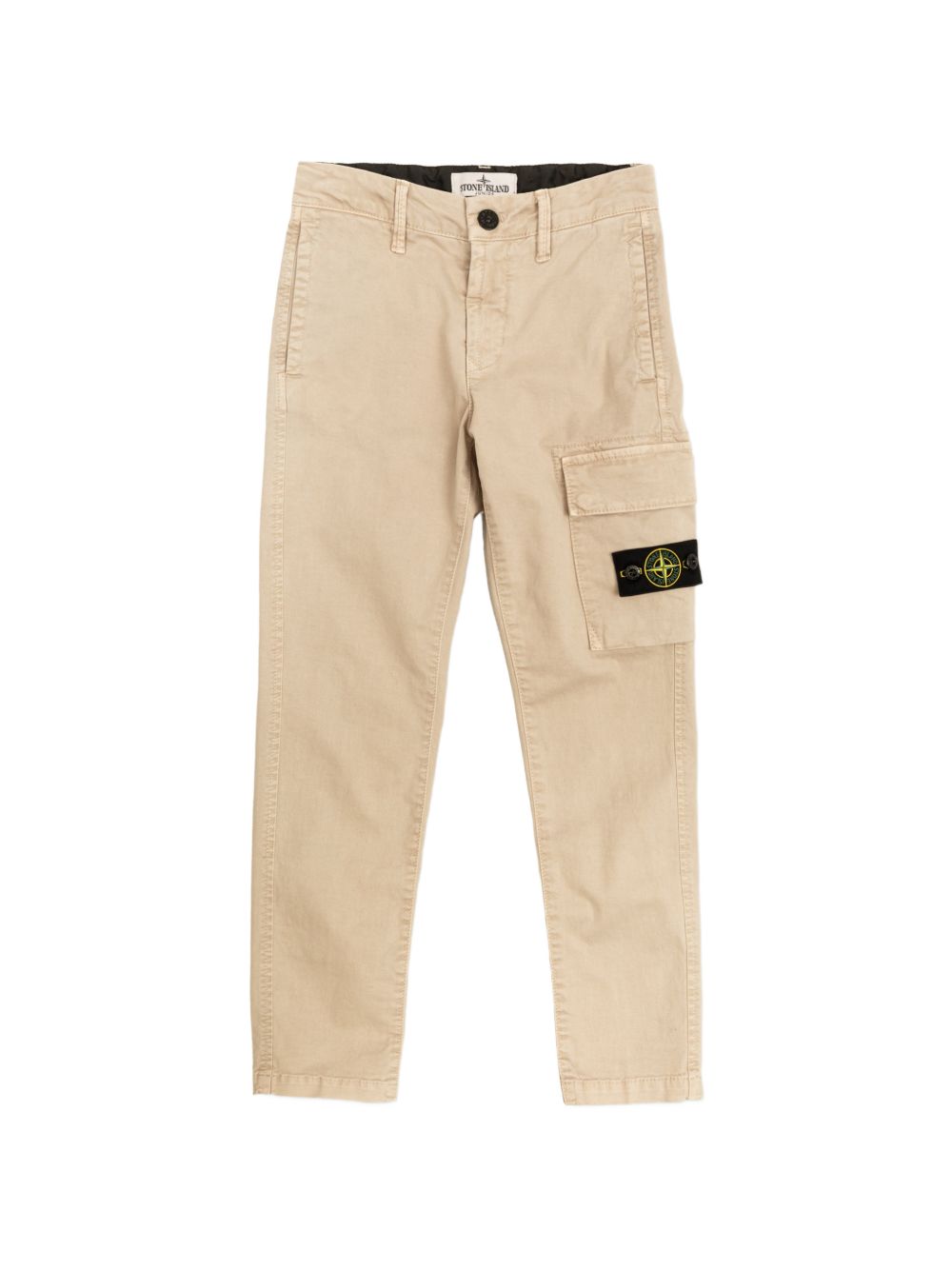Logo-patch cargo pants L2S163100003 S0198V019A STONE ISLAND KIDS