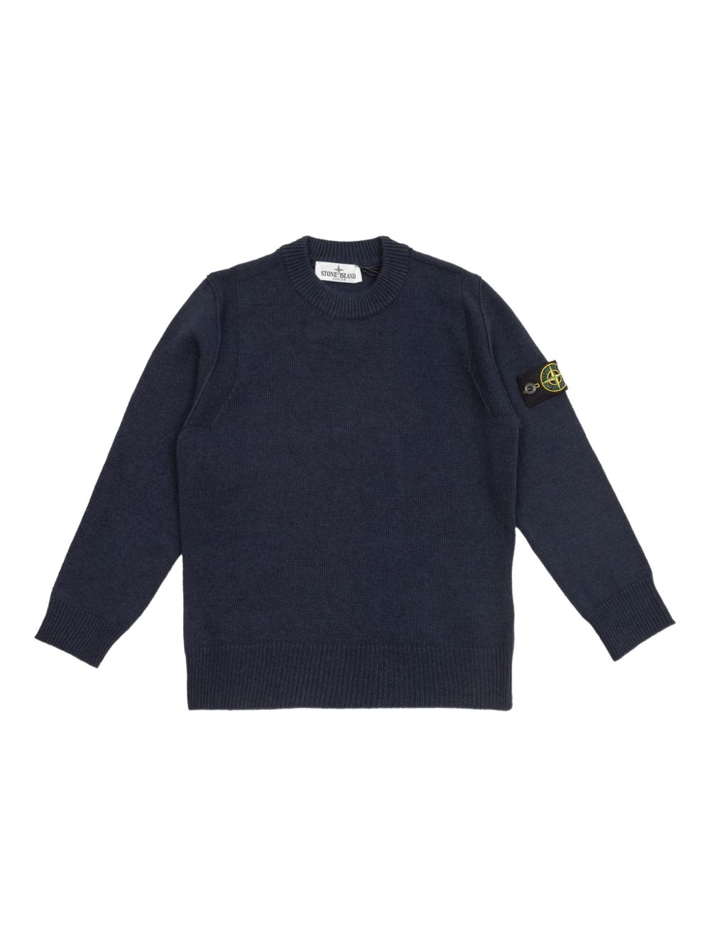 Compass patch sweater L2S165100002 S00M1V0020 STONE ISLAND KIDS