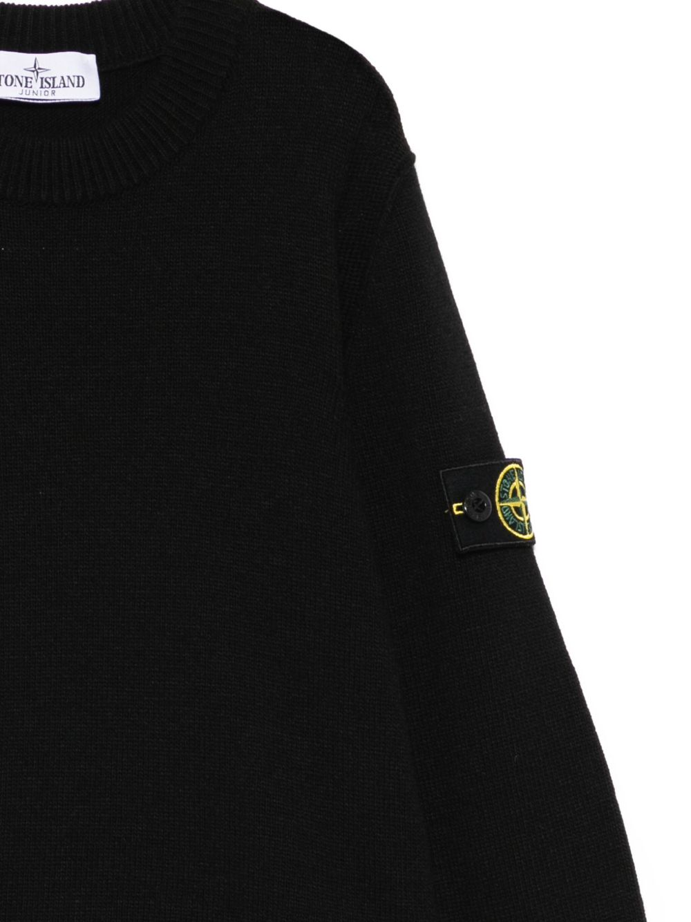 Compass patch sweater L2S165100002 S00M1V0029 STONE ISLAND KIDS
