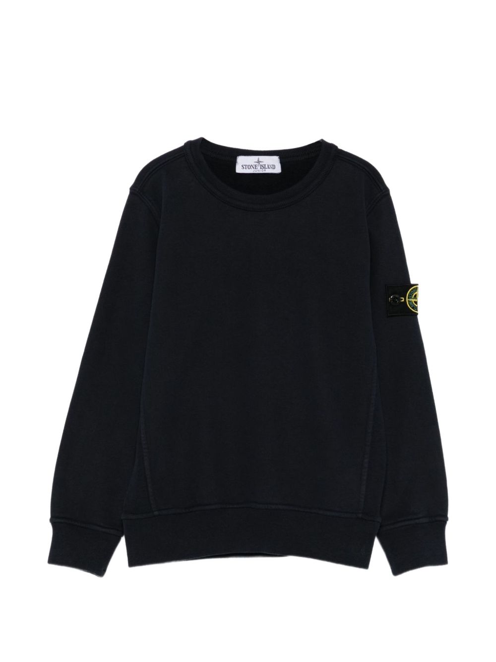 Compass logo-patch sweatshirt L2S166100001 S0A20V0020 STONE ISLAND KIDS