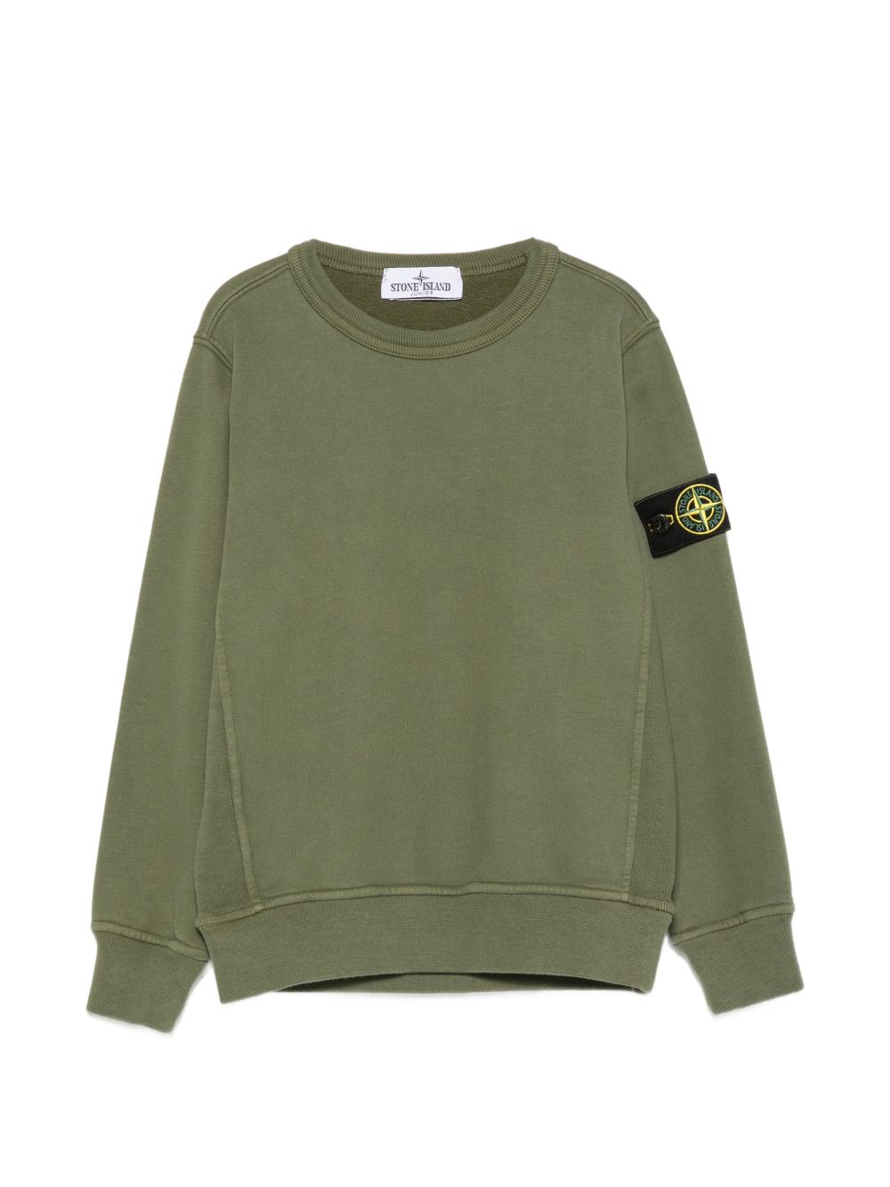 Compass logo-patch sweatshirt L2S166100001 S0A20V005G STONE ISLAND KIDS