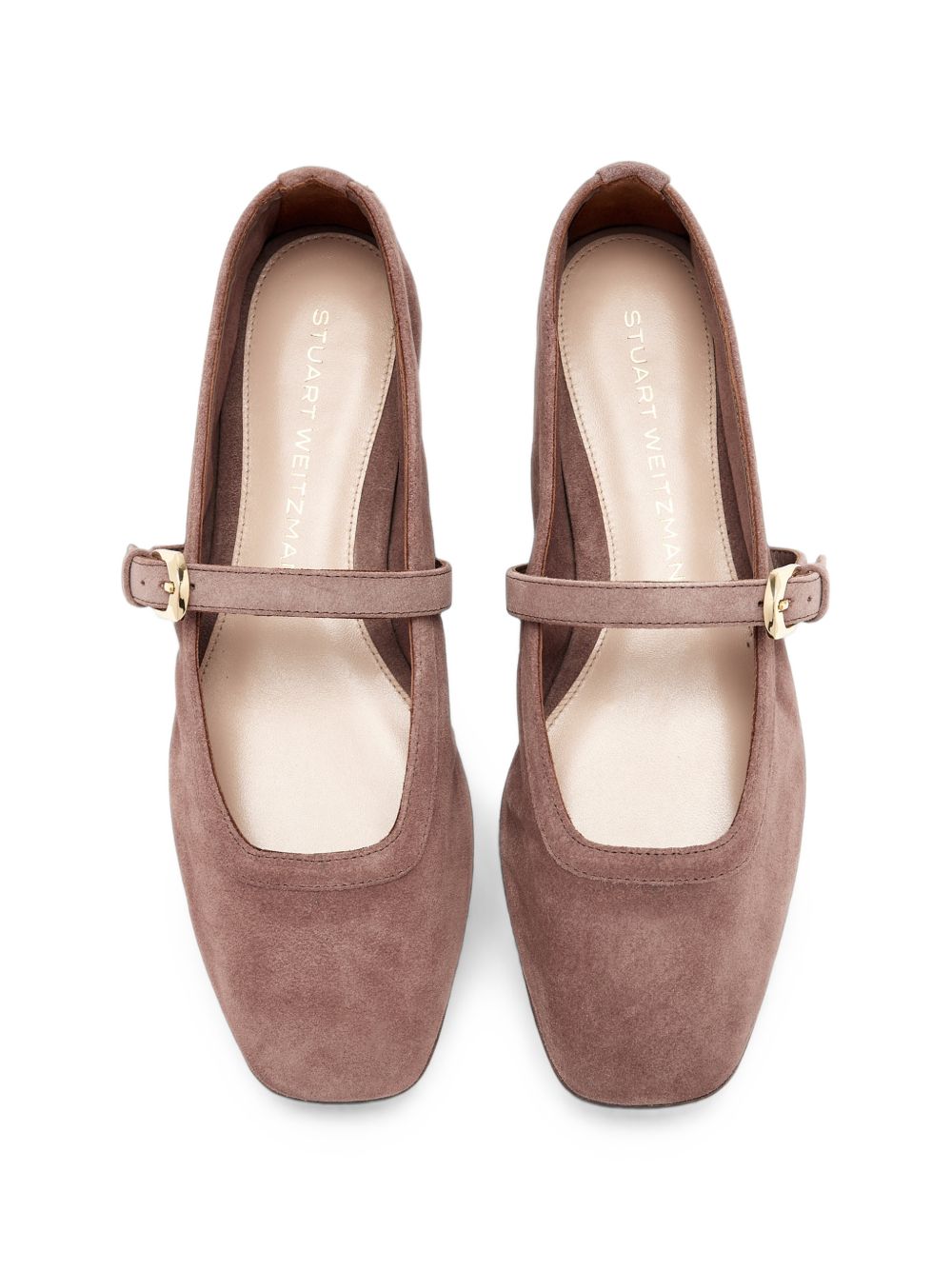 SAI suede ballet flats SO348 Z4H STUART WEITZMAN