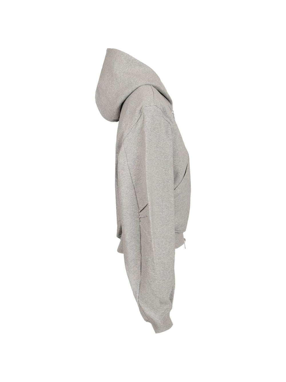 logo-embroidered zip-up hoodie 261WCF00026 JJF003AA183 THE ATTICO