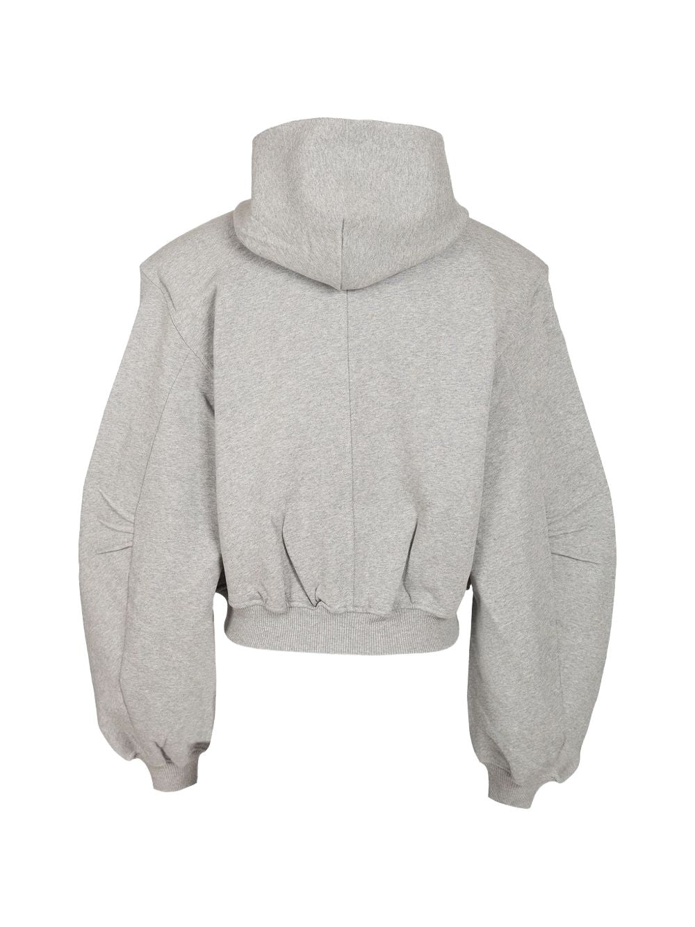 logo-embroidered zip-up hoodie 261WCF00026 JJF003AA183 THE ATTICO