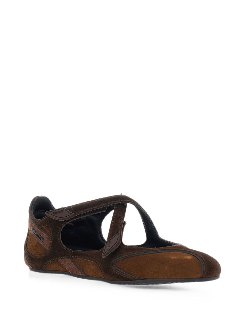 FLOOR01 FLAT BALLERINA 261WSH00871 LBT040AA773 THE ATTICO