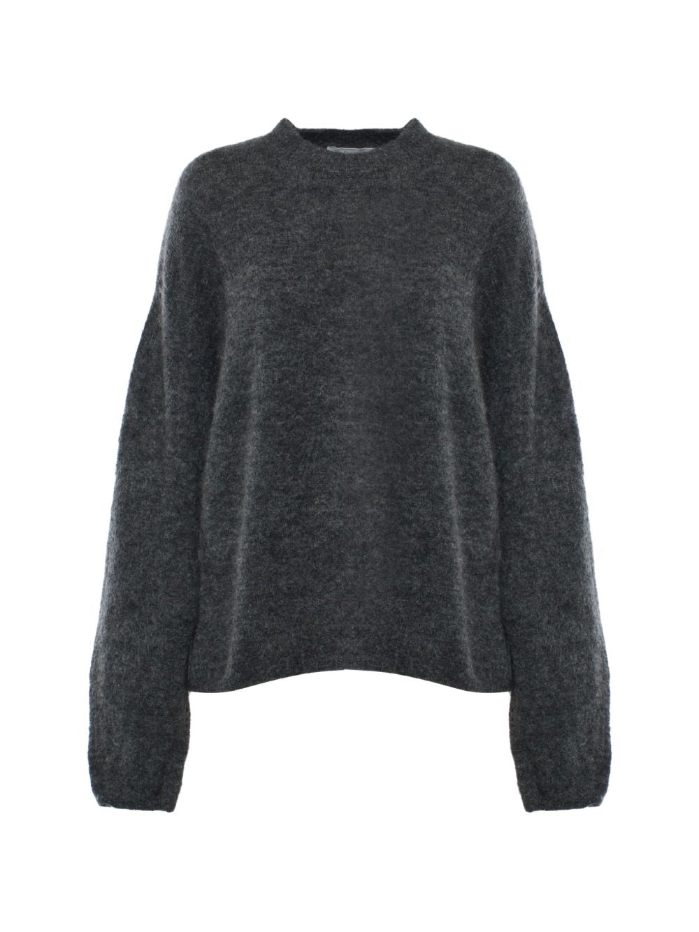 TIMEA fuzzy sweater KNFS22858101 DARK GREY THE FRANKIE SHOP