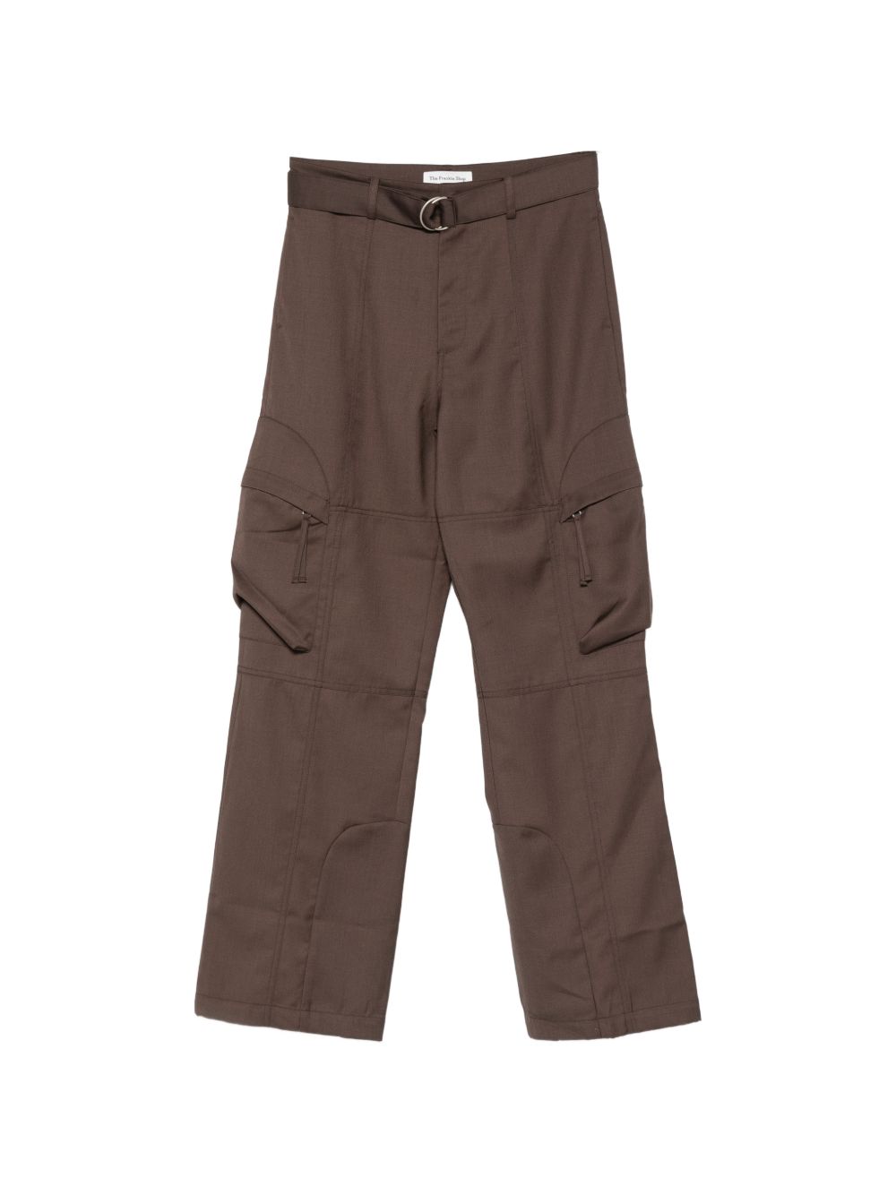 Straight-leg tailored trousers PAFS22811200 BROWN THE FRANKIE SHOP