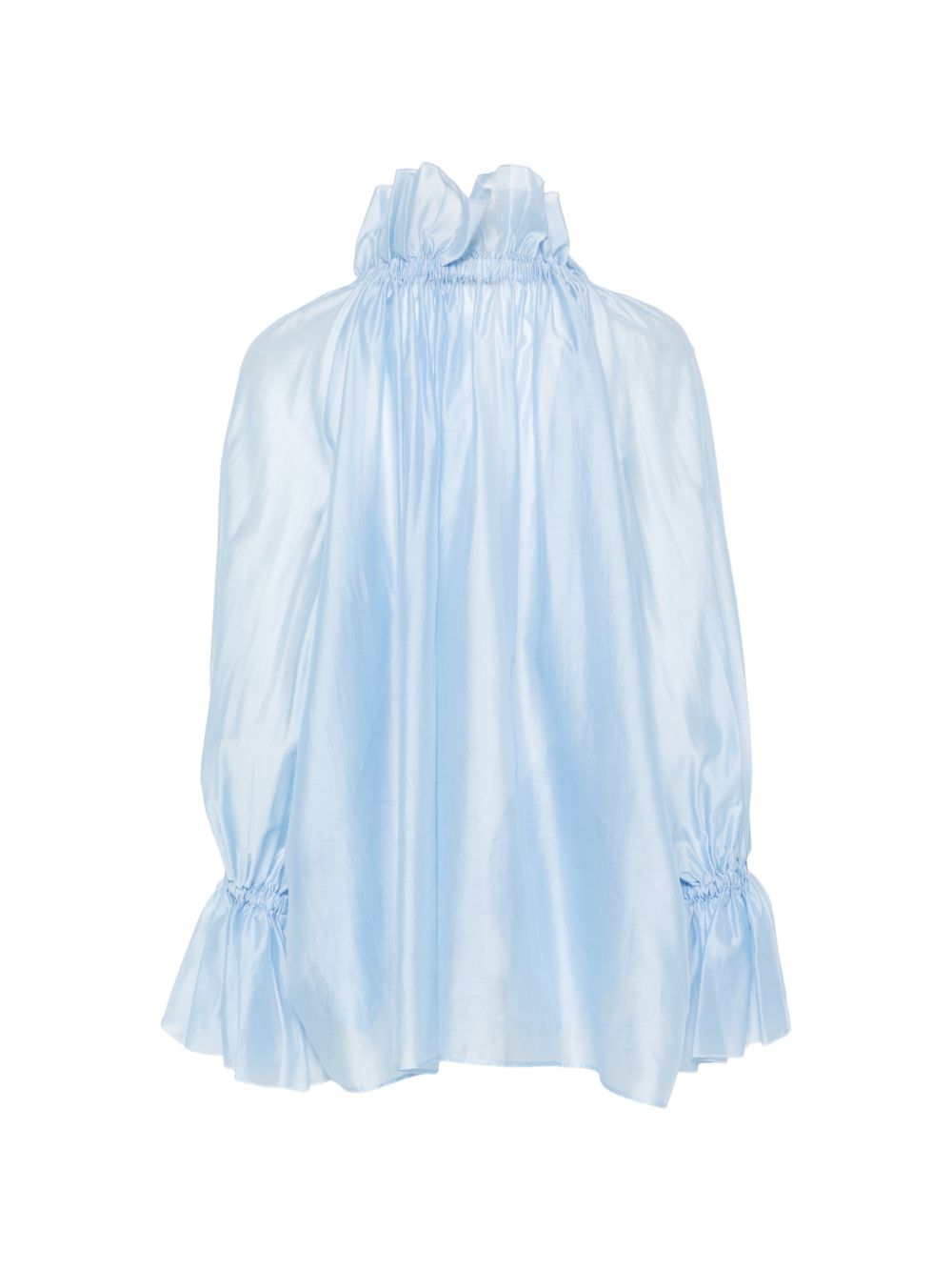 ESTELLE ruffled high-neck blouse TLW04027T0161LNTP T0028 THE LATEST