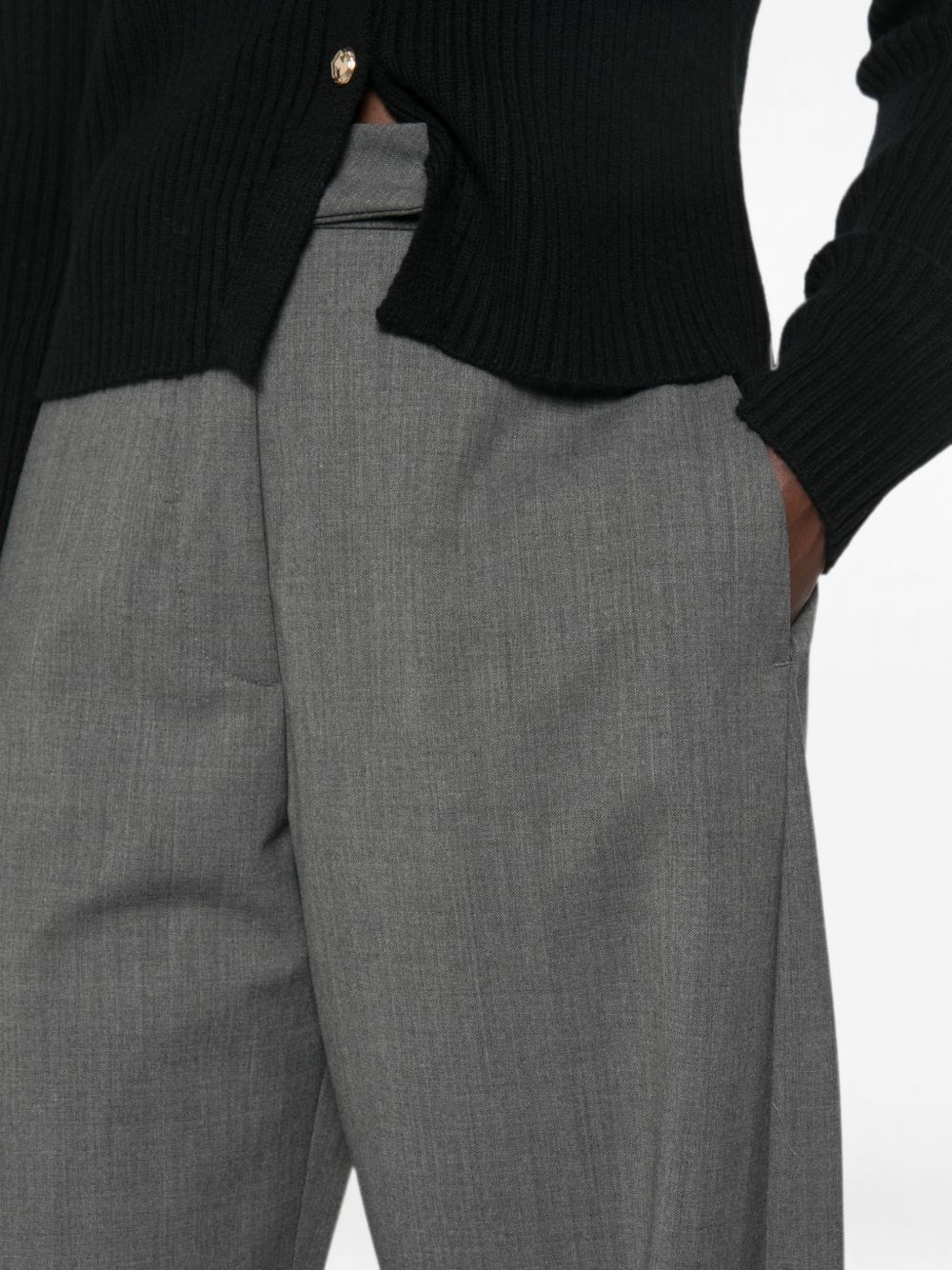 DINA GABARDINE TROUSERS TLWE3122W0206ABTP T0379 THE LATEST