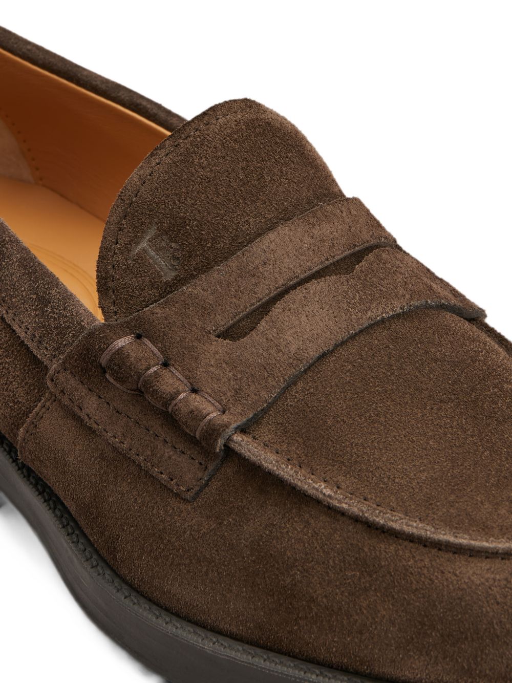 Loafers in Suede XXM75L0JN80RE0 S800 TOD'S