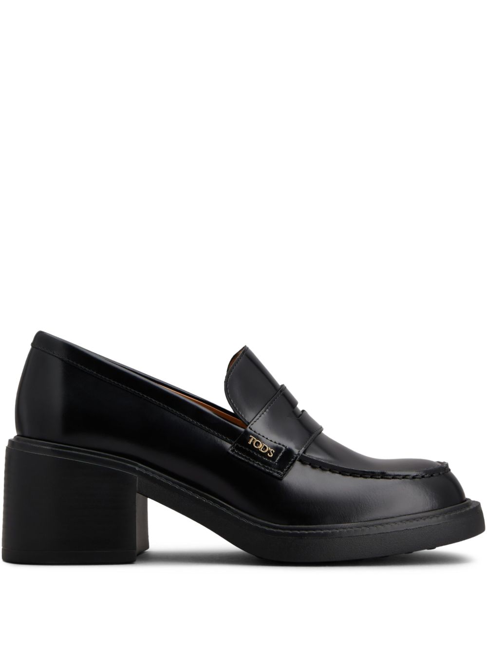 Loafers in Leather XXW73L0JK40SHA B999 TOD'S