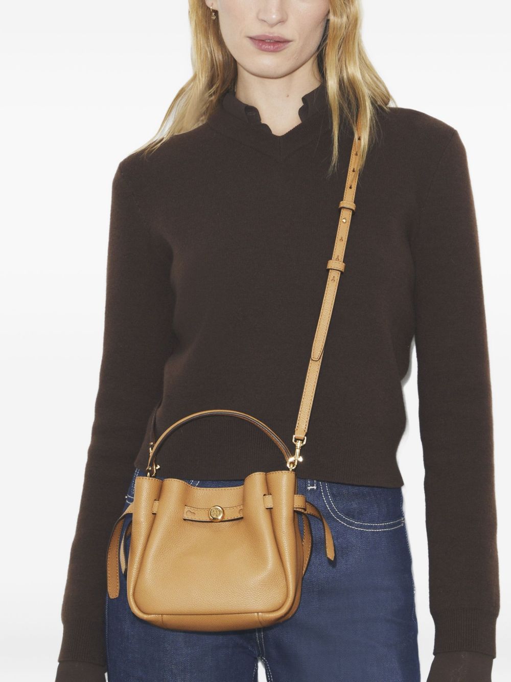 MINI ROMY BUCKET BAG 179988 227 TORY BURCH