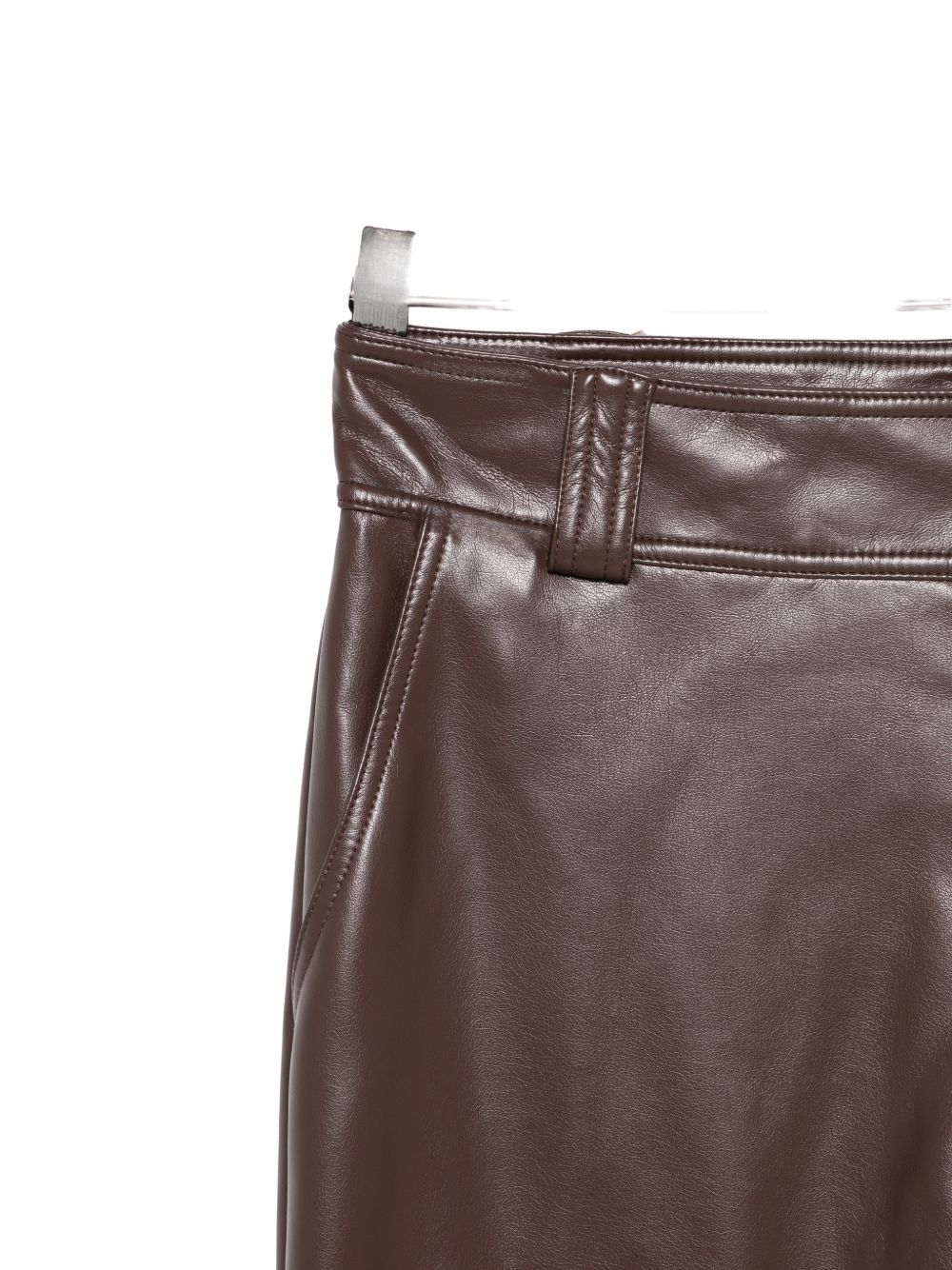 Faux leather trousers with belt 262TP2051 S1688313411 TWINSET