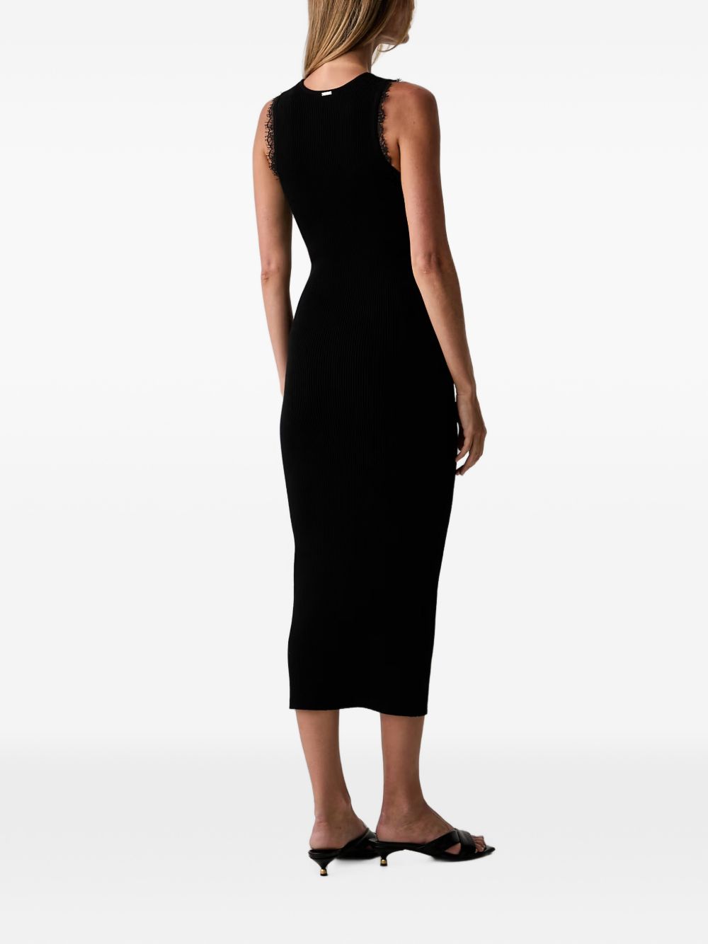 Midi knit dress with lace 262TP3393 S2212900006 TWINSET