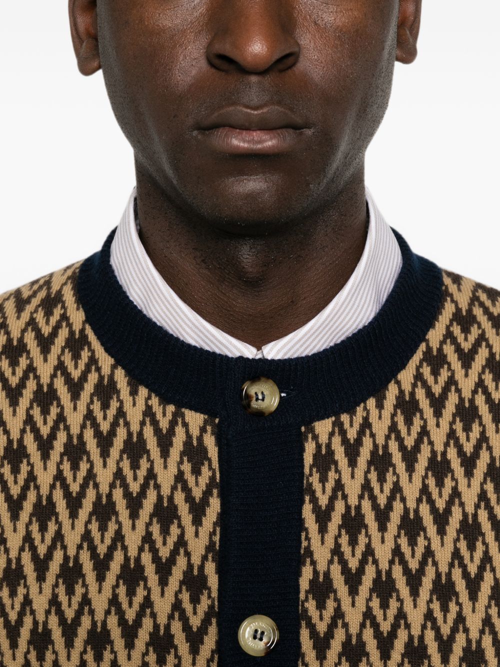 Toile Iconographe button-up cardigan 9V3KA06MAR1 0PF VALENTINO GARAVANI