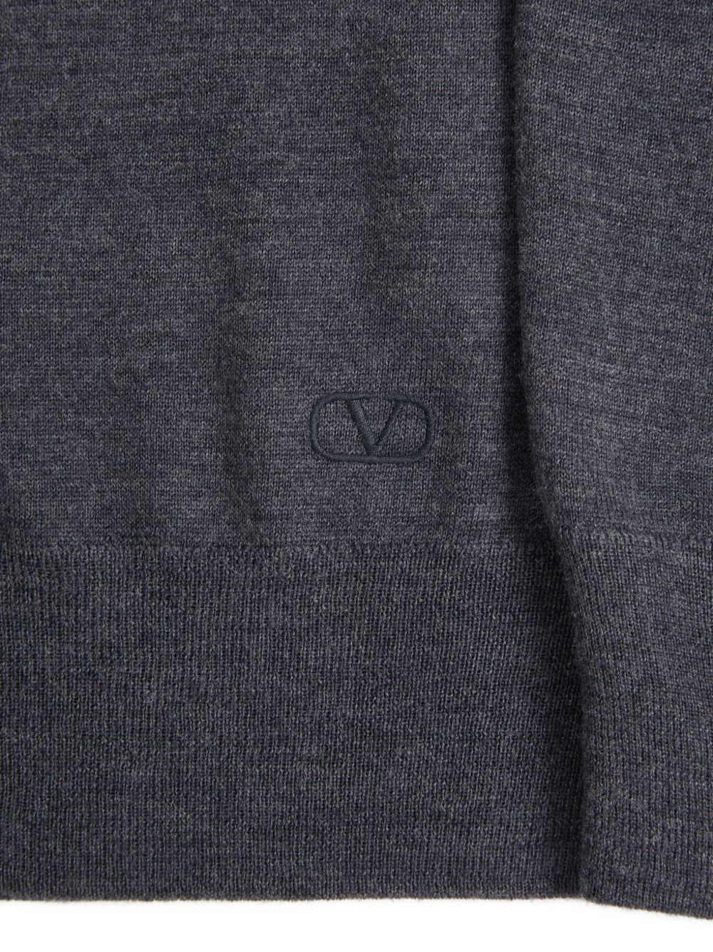 Charcoal wool polo shirt 9V3KP04UBH9 081 VALENTINO GARAVANI